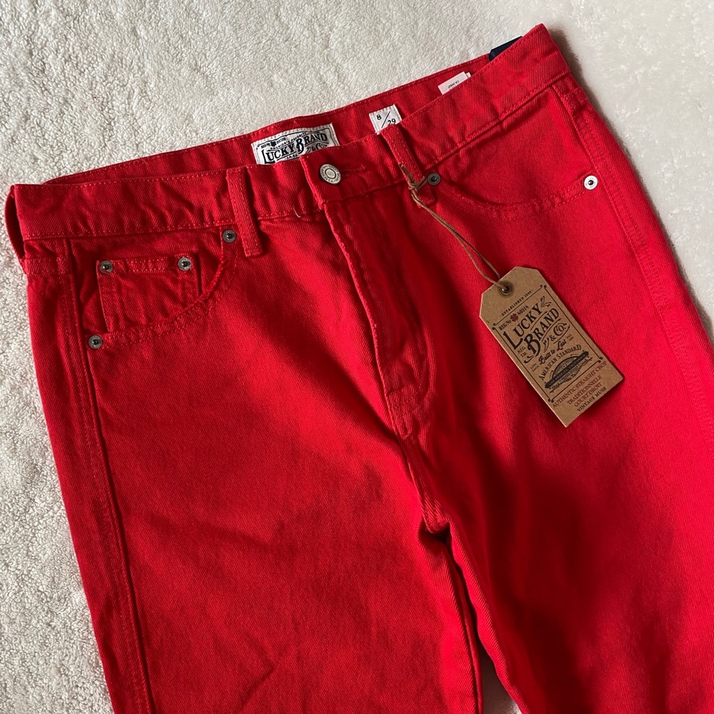 Lucky Brand Vintage Red Jeans